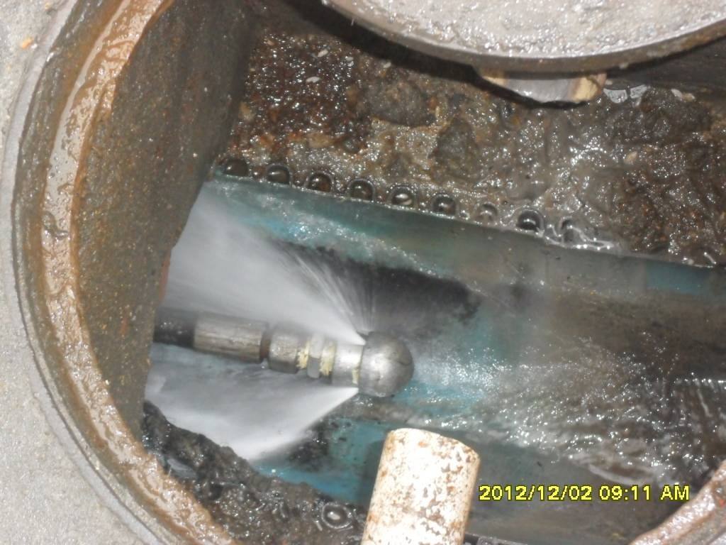 镜铁区污水管道高压清洗